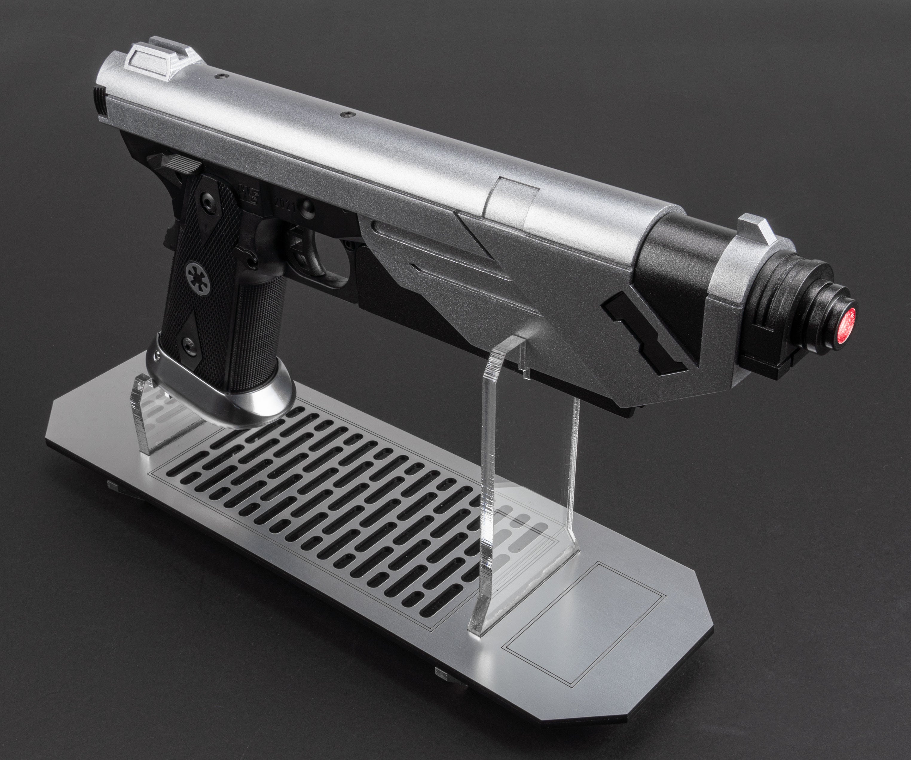 WeTech-35 Blaster Pistol (Silver/Black)