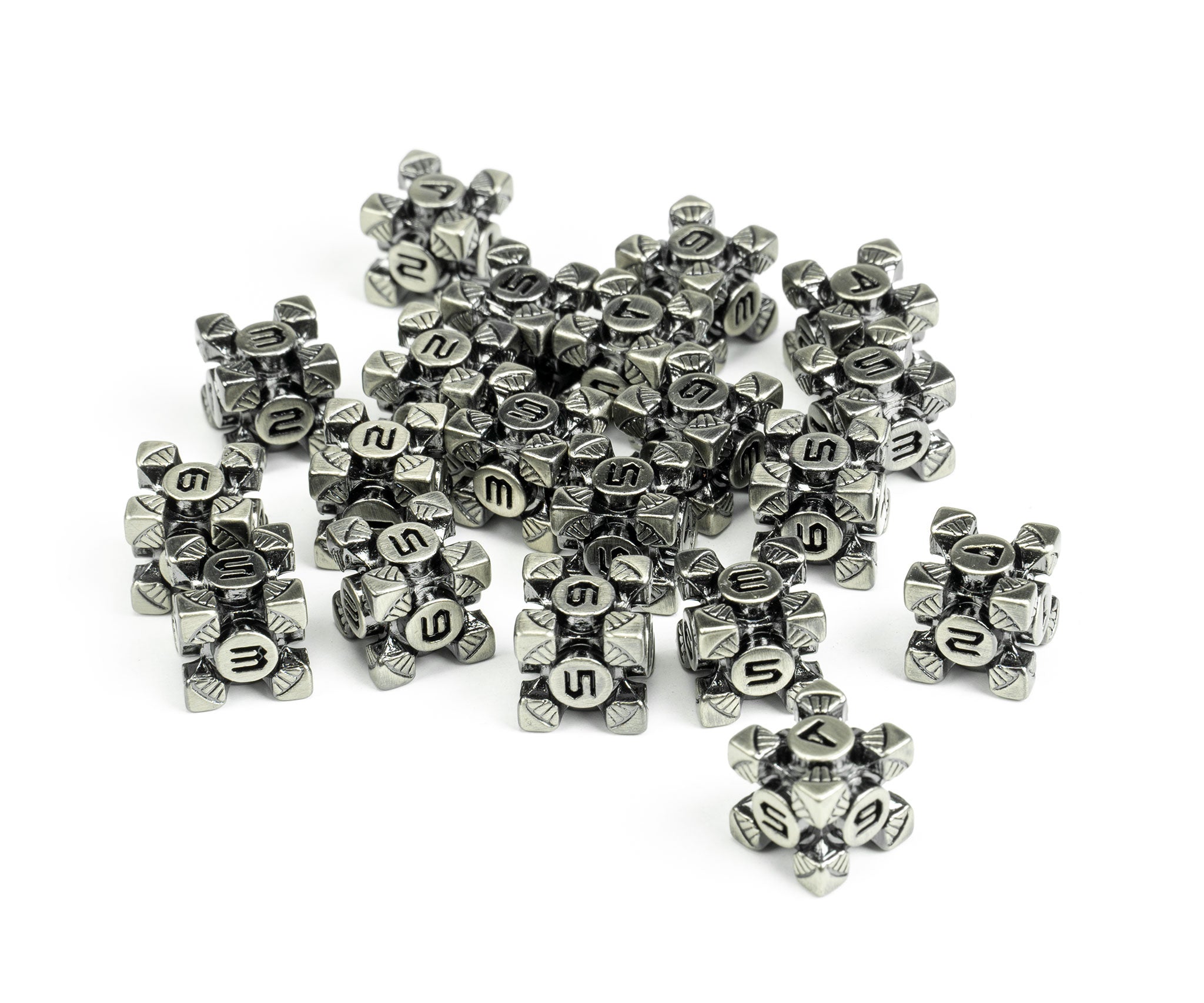 Arc Metal 12mm D6 Dice (10 Pack)